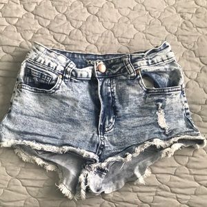 Jean shorts